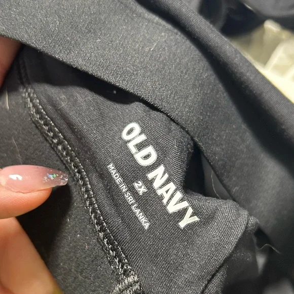 LAST CHANCE! 
Set of 2 Old Navy Bralettes – White Lace & Black Knit – Size 2X - Picture 7 of 9